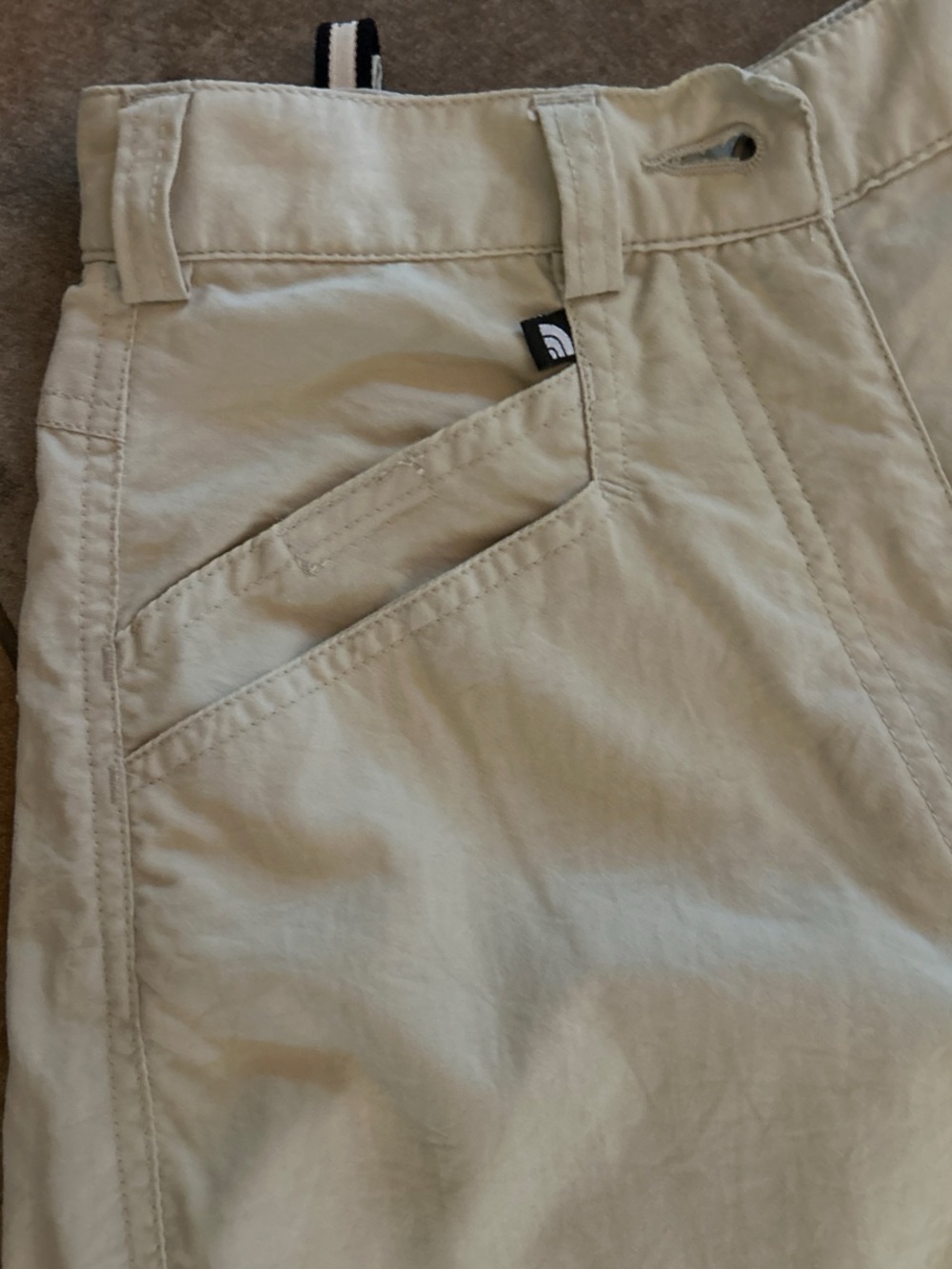 The North Face Women’s Light Beige Hiking Utility (convertible) Pants